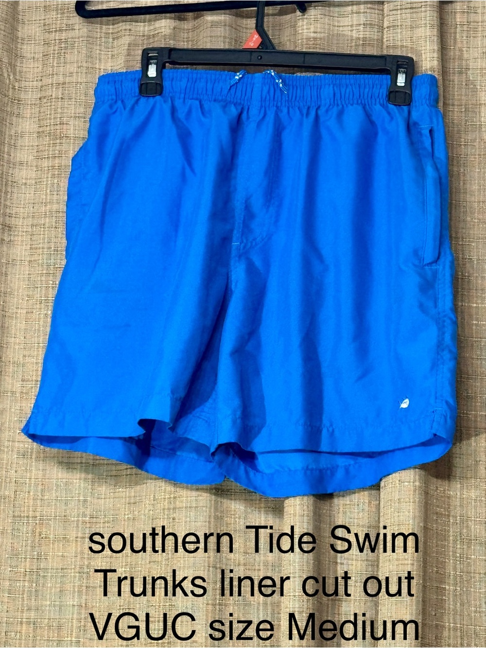 Southern Tide Men’s Bright Blue Swim Trunks